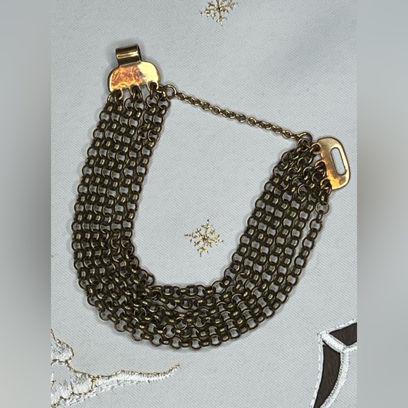 Kalevala Bracelet Birds of Paradise Multi-Strand Golden Bronze Vintage - Picture 6 of 14